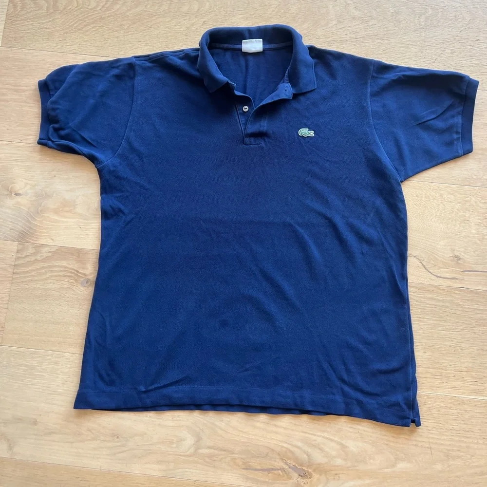 Vintage navy Lacoste polo size L - Picture 1 of 3